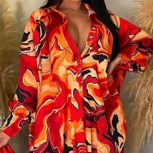 Abstract Print Dresses